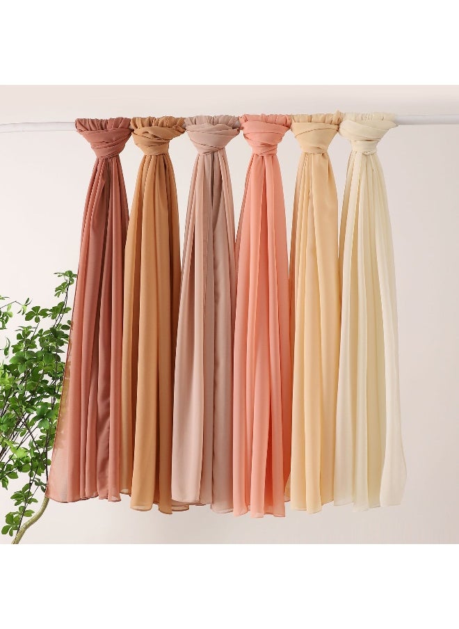 Cross-Border Solid Color Pearl Chiffon Scarf - The Perfect Blend of Fashion and Elegance - pzsku/Z6490C50029599FED46E0Z/45/_/1740628455/ca74a628-0260-4110-82d1-e17023d8810d