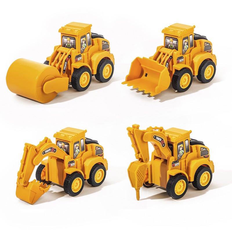 سيارة ضغط بناء بالقصور الذاتي للأطفال - Image 1
