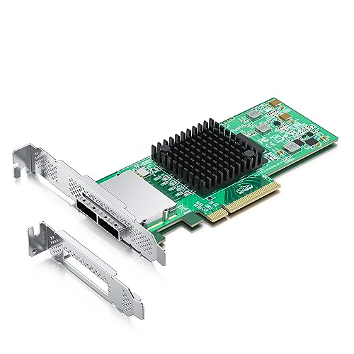 10Gtek External PCI Express SAS/SATA HBA, SAS2008 Chip, X8, 6Gb/s, Same as 9200-8E - Image 5