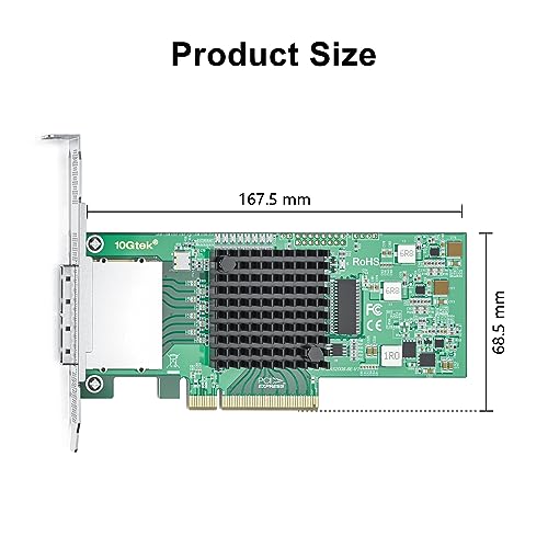 10Gtek External PCI Express SAS/SATA HBA, SAS2008 Chip, X8, 6Gb/s, Same as 9200-8E - Image 3