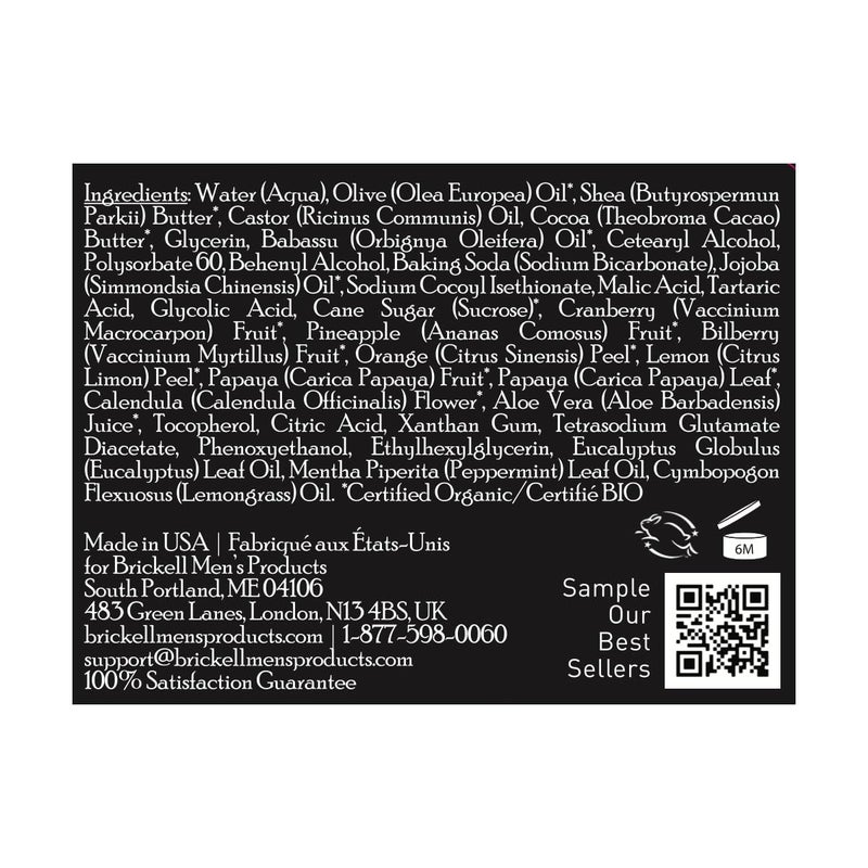 Brickell Men's Products Brickell Men's Smooth Brushless Shave Butter for Men, Natural and Organic Smooth Shaving Butter to Fight Nicks, Cuts and Razor Burn, 5 Ounce, Scented - Image 5