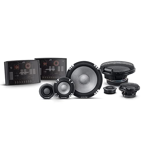 Alpine R2-S653 6.5" R-Series Pro High-Resolution 3-Way Component Speaker Set, Pair - Image 1