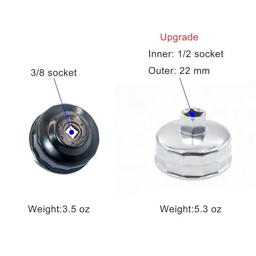 Suspenix Upgrade Oil FIlter Cap Wrench Compatible with Polaris Sportsman ACE Ranger RZR 500 570 800 900 (Steel) - Image 3