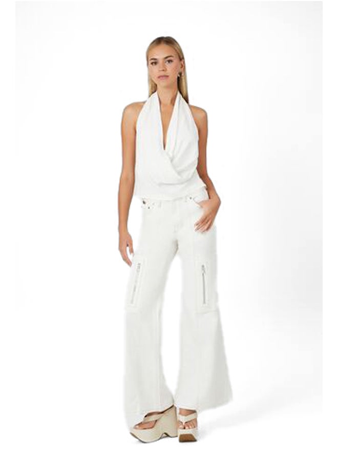 FOREVER 21 - Cowl Neck Halter Top - Image 1