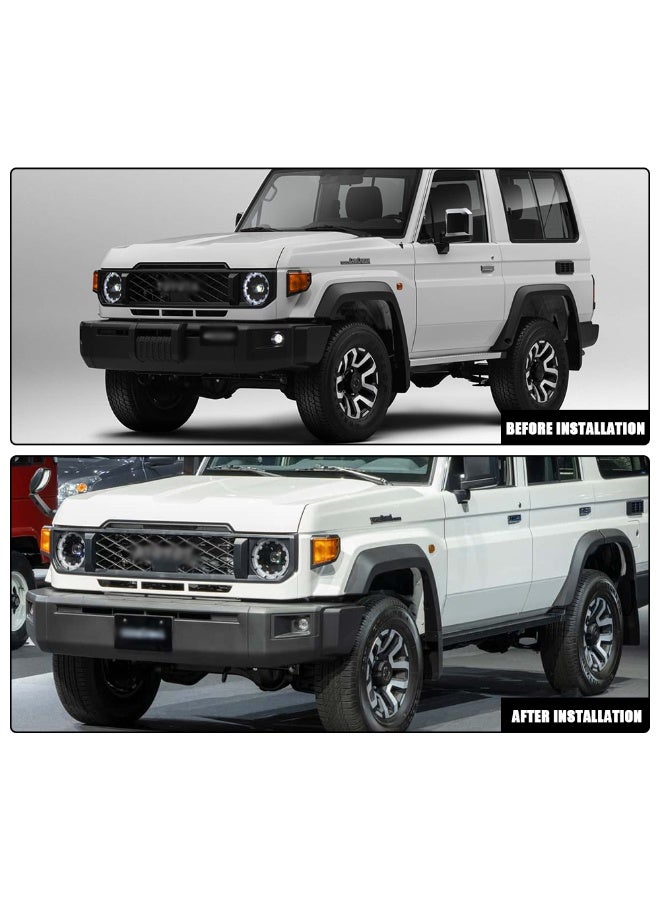 LED Front Fog Lamp Kit for Toyota Land Cruiser FJ70 2023-2024 (Pair) - Image 3