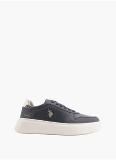 U.S. Polo Assn. U.S. Polo Assn Men's Logo Detail Sneakers with Lace-Up Closure  - Image 2