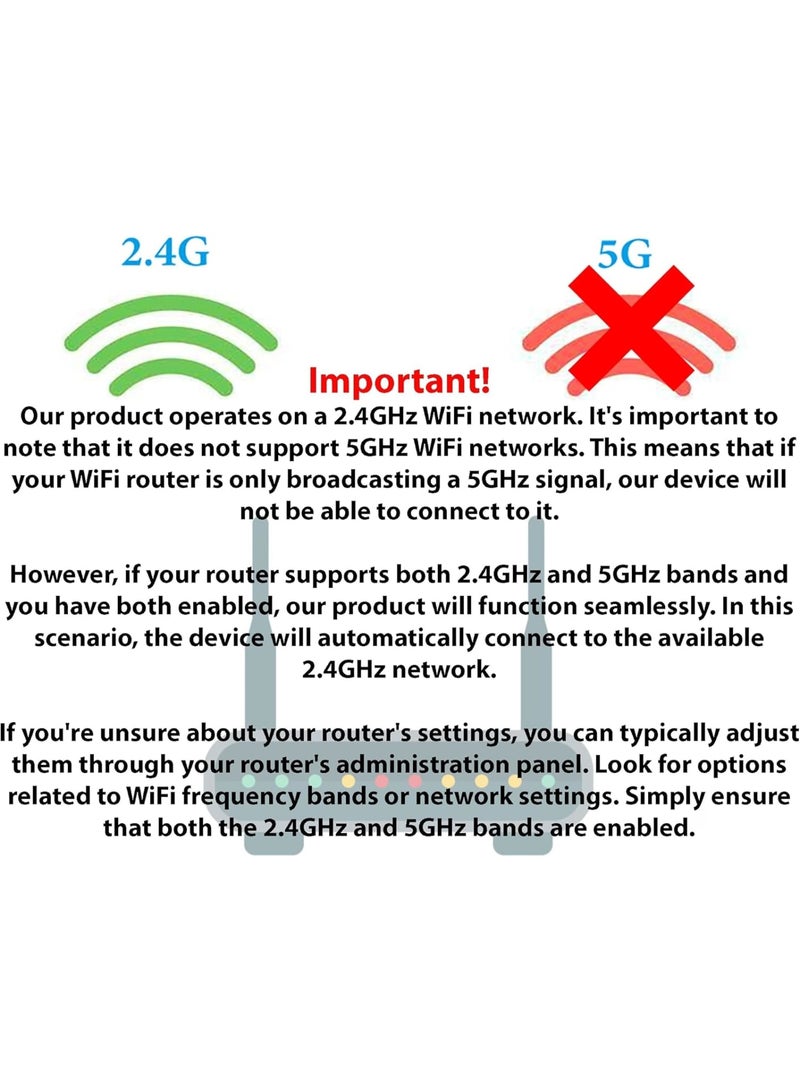 Zikra Indoor Camera, Dual Lens 2K 3MP Pet Camera, Home Security Camera, Baby Monitor, Dog Camera, blink indoor camera, Motion Detection, 2 Way Audio, Colour Night Vision, PTZ 360°, 2.4ghz - Image 2