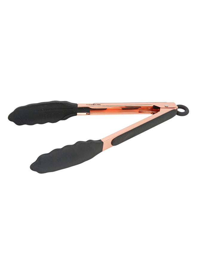 السنيدي ملقاط فحم للشواء، ملقاط نار، نحاسي، مقاس 27 سم - Image 1