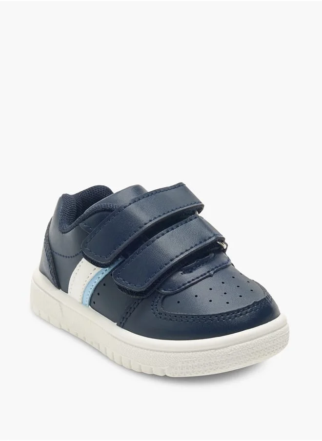 LBL by Shoexpress Boys Panelled Sneakers With Hook And Loop Closure