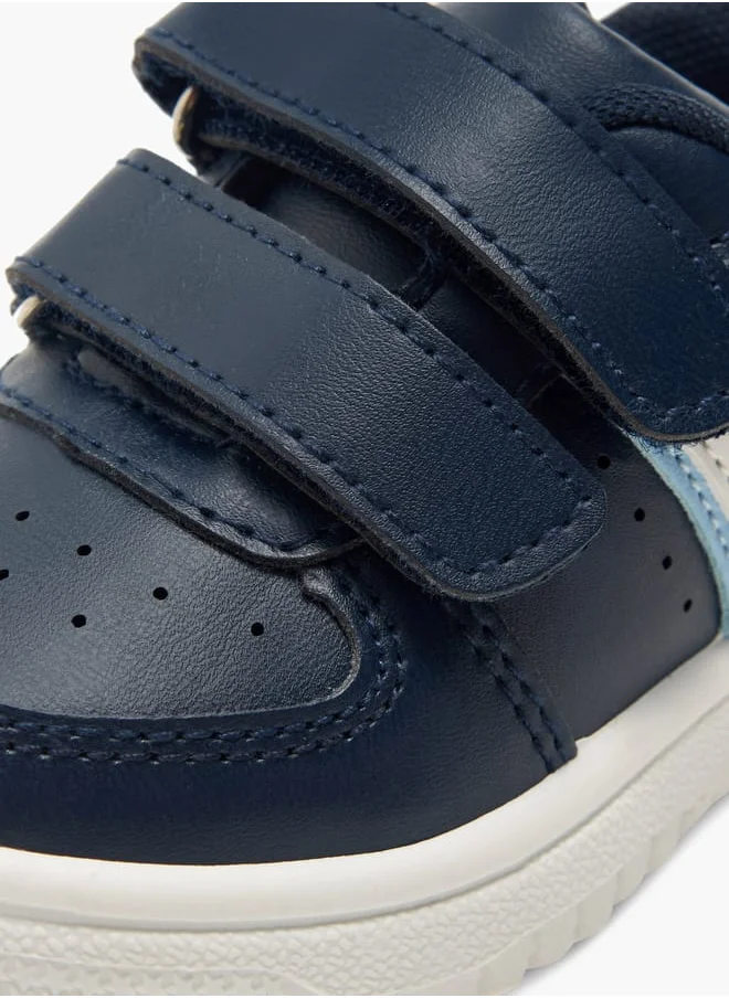 LBL by Shoexpress Boys Panelled Sneakers With Hook And Loop Closure