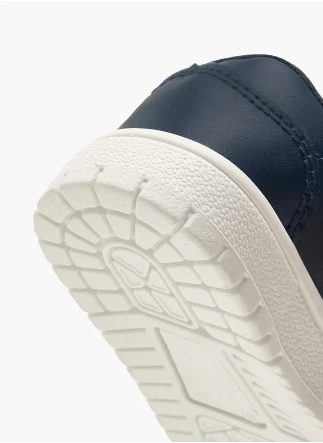 LBL by Shoexpress Boys Panelled Sneakers With Hook And Loop Closure