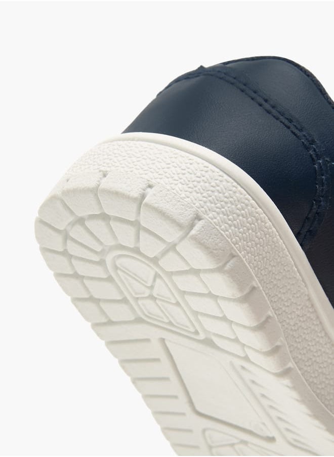 LBL by Shoexpress Boys Panelled Sneakers With Hook And Loop Closure  - Image 5