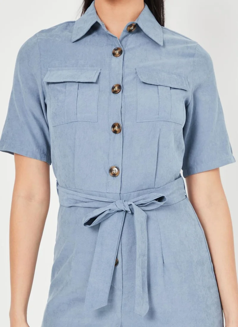 Styli Wide Leg Jumpsuit