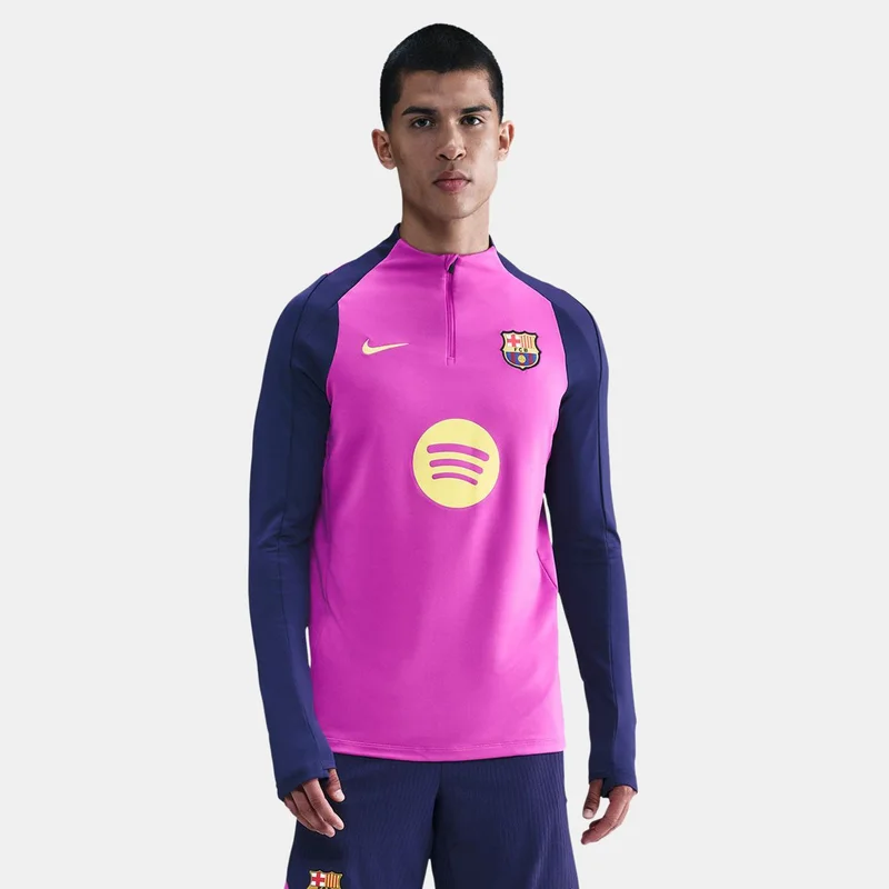 نايكي تيشيرت كرة القدم FC برشلونة سترايك بري-ماتش للرجال