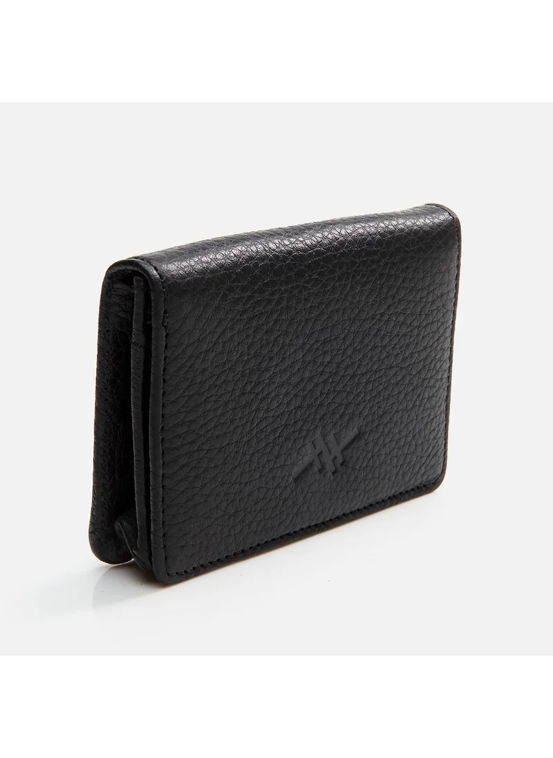 Hotiç 06CUH289700A100 GENUINE Leather Black Men's Wallet