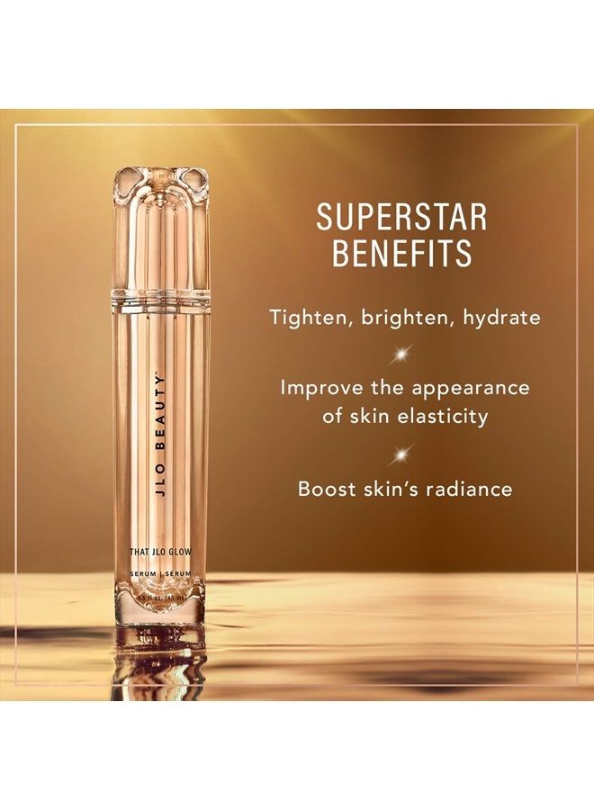 JLO Beauty سيروم جلوب جينيفيك من جينيفيك | للعناية بالبشرة الرطبة يساعد على شد، رفع، ترطيب، امتلاء وإشراق البشرة، مصنوع من النياسيناميد والسكواليين - Image 3