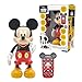 LEXiBOOK Disney Bilingual Mickey Robot EnglishSpanish 100 Educational quizzes Light Effects Dance programmable Articulated Blackred MCH01i2 - Image 3