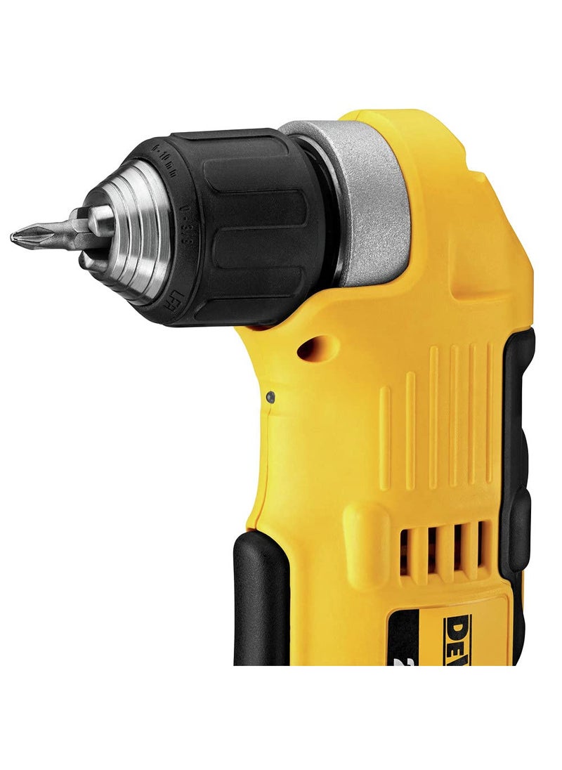 DEWALT DEWALT DCD740C1 Right Angle Drill Kit, Yellow, 0.5  - Image 4