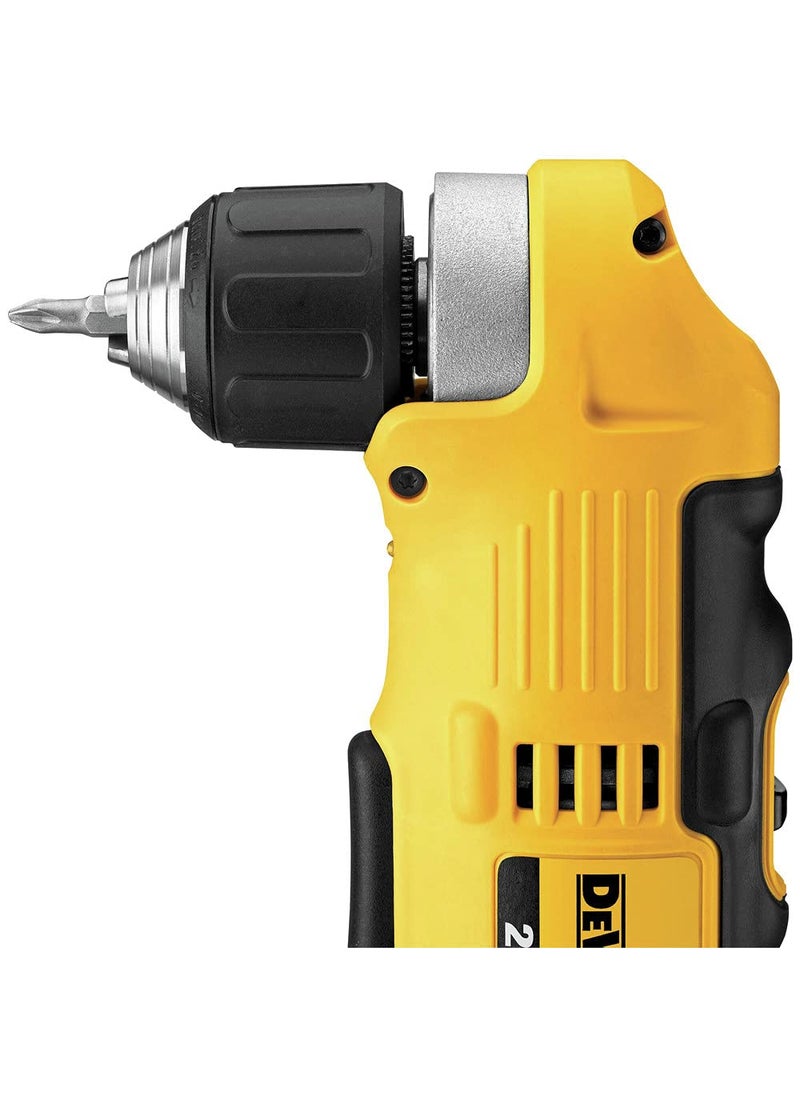 DEWALT DEWALT DCD740C1 Right Angle Drill Kit, Yellow, 0.5  - Image 5