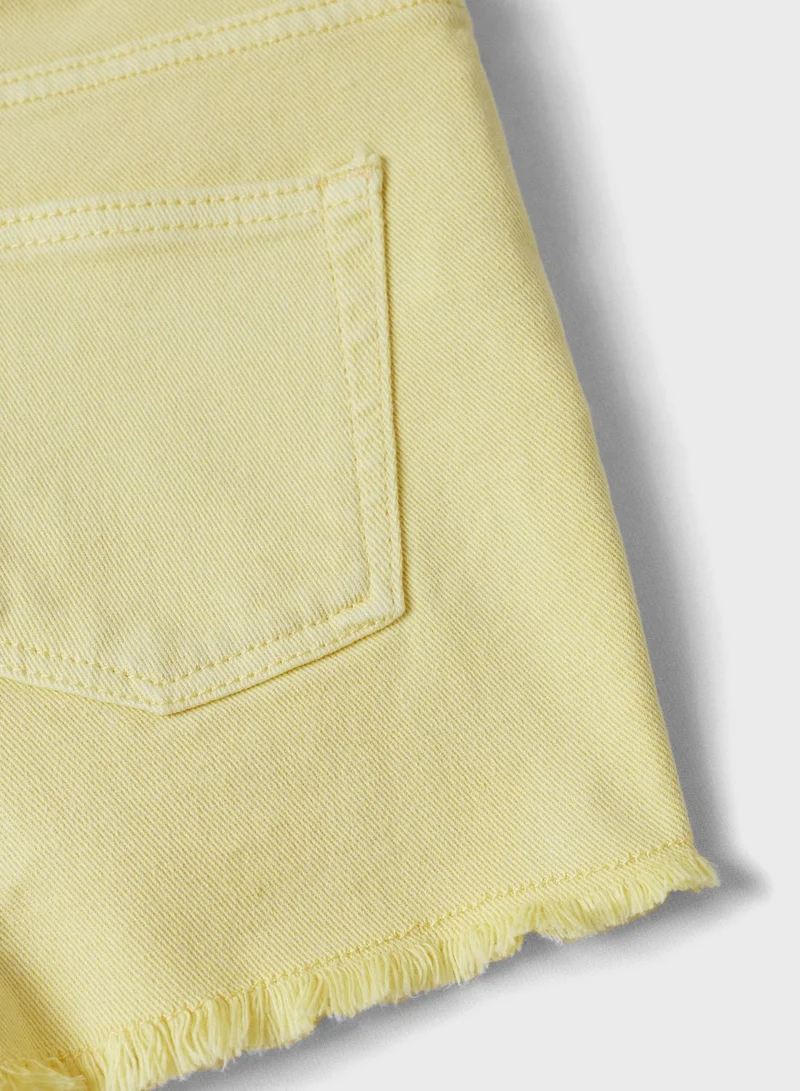 MANGO Kids Denim Shorts