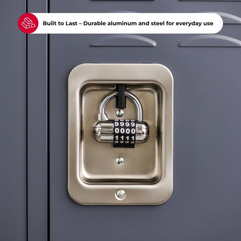 Master Lock 1523D Your Own Combination Padlock with Dials Set - Assorted Colors - Image 5