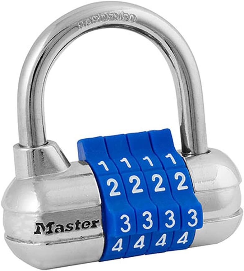 Master Lock 1523D Your Own Combination Padlock with Dials Set - Assorted Colors - Image 1