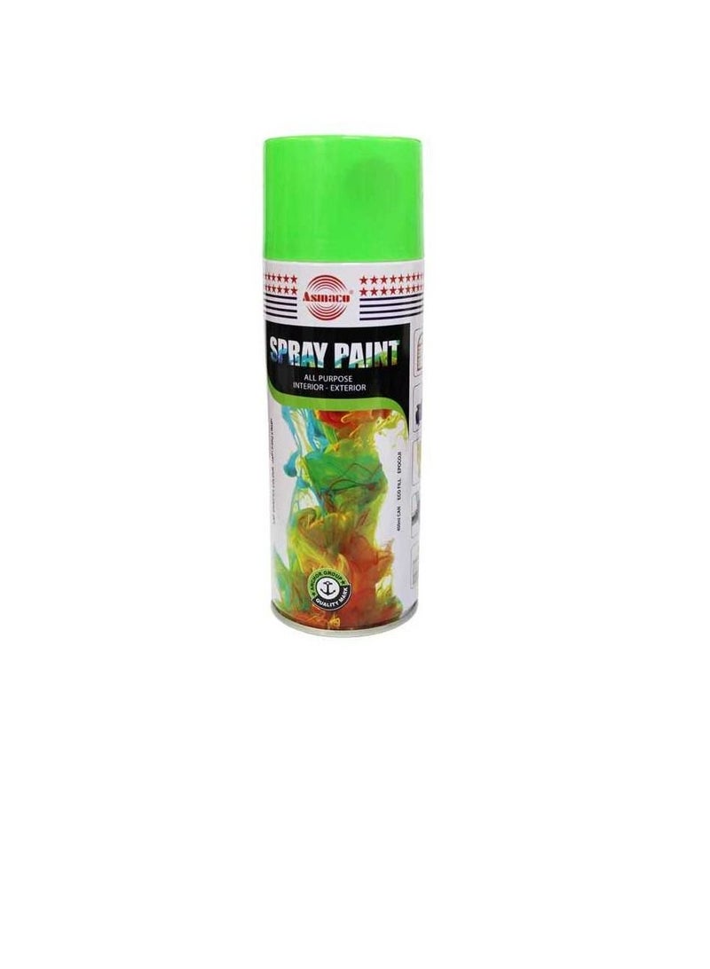 Asmaco Spray Paint Fluorescent Green - Image 2