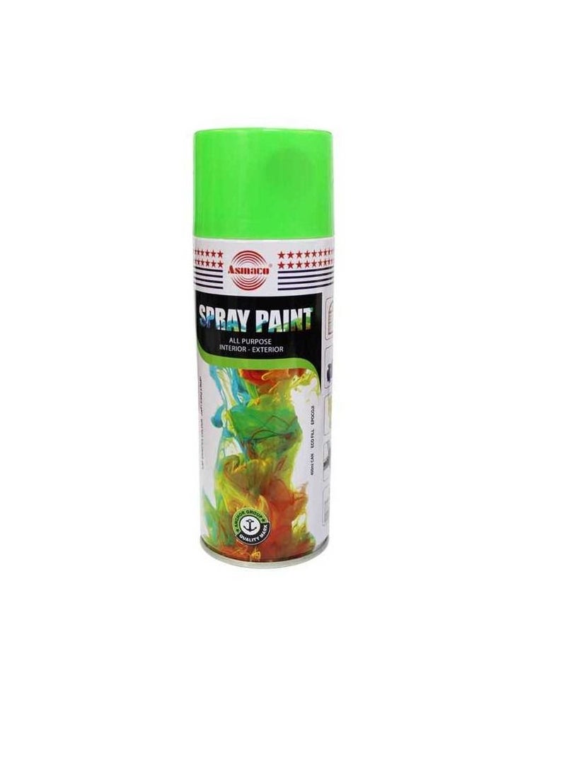 Asmaco Spray Paint Fluorescent Green - Image 1