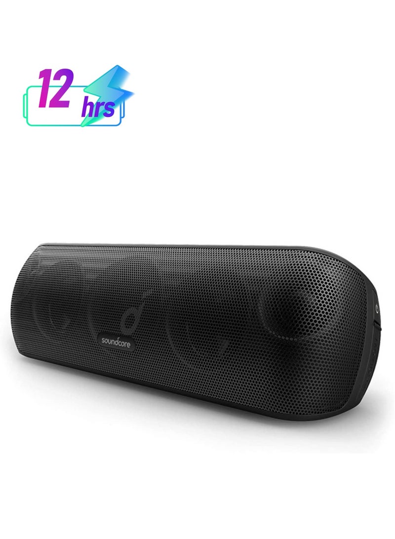 Soundcore Motion+ Bluetooth Speaker with Hi-Res 30W Audio, BassUp, Extended Bass and Treble, Wireless HIFI Portable Speaker with App, Customizable EQ, 12-Hour Playtime, IPX7 Waterproof, and USB-C black - Image 1