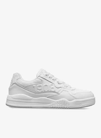 Lee Cooper Men's Panelled Sneakers with Lace-Up Closure