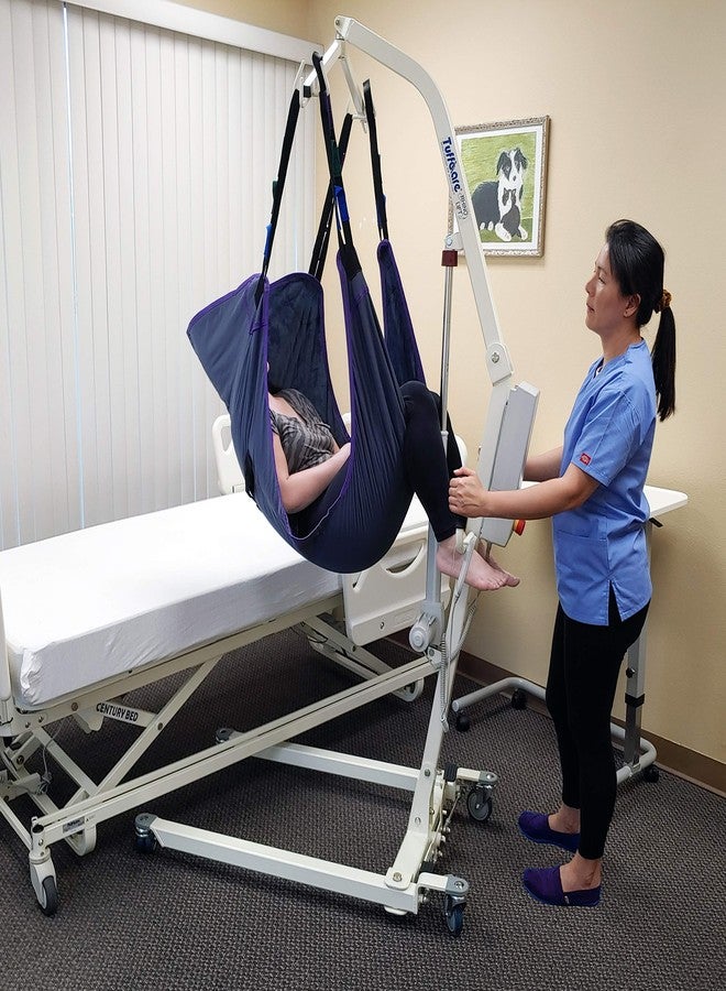 Tuffcare Full Body Sling (Medium) Compatible with Tuffcare, Hoyer, Invacare, McKesson, Drive, Lumex, Medline, Joerns and Other Patient Lifts, Oversize Fit Solid Fabric Polyester Patient Lift Slings - Image 3