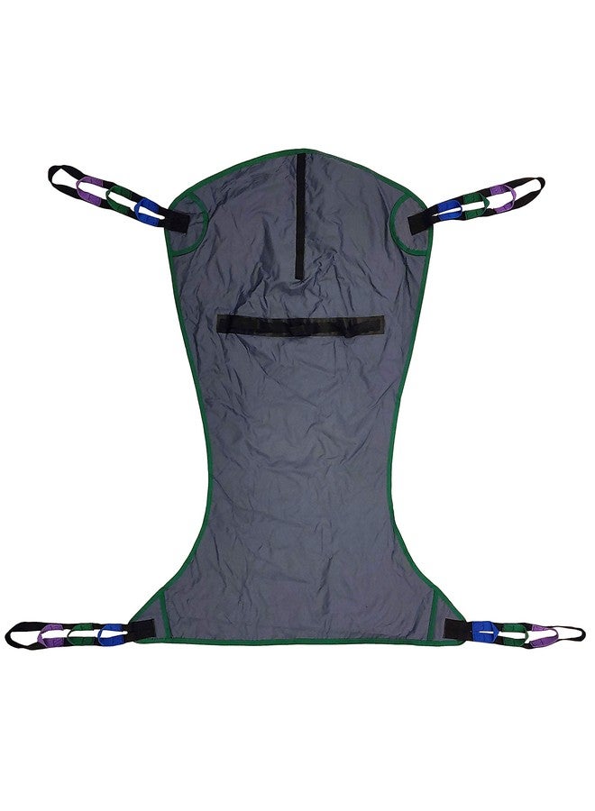 Tuffcare Full Body Sling (Medium) Compatible with Tuffcare, Hoyer, Invacare, McKesson, Drive, Lumex, Medline, Joerns and Other Patient Lifts, Oversize Fit Solid Fabric Polyester Patient Lift Slings - Image 2