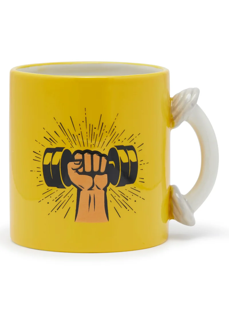 سيمبلي كيتشن Graphic Dumbbell Bowl & Mug