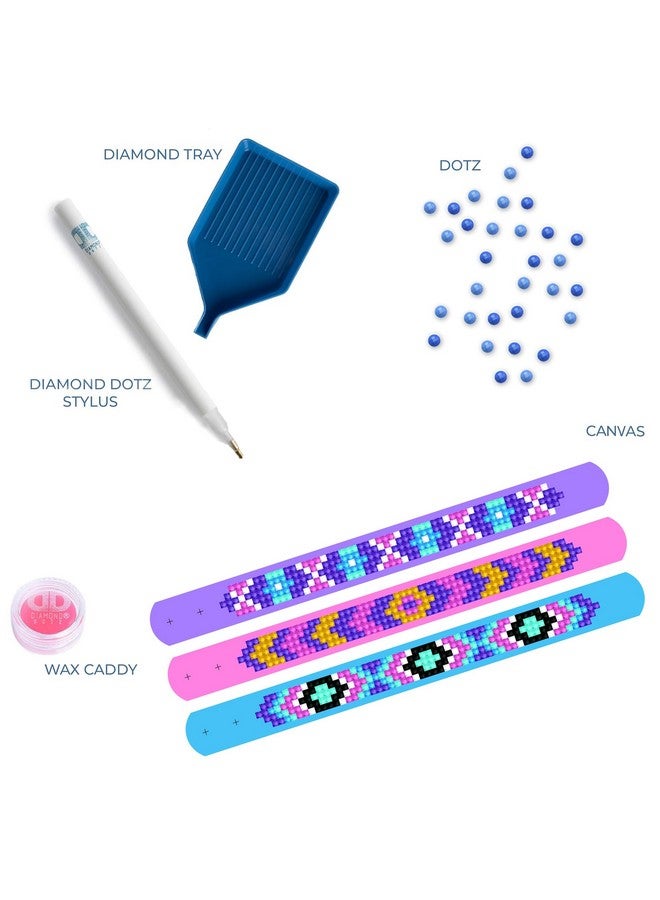 Diamond Dotz Dotzies Mauves Diamond Art Bracelet Making Kit Adults Diy Bracelet Kit Diamond Painting Bracelet Kit For Adults Bracelet Making Kit Bracelets Making Kit - Image 5