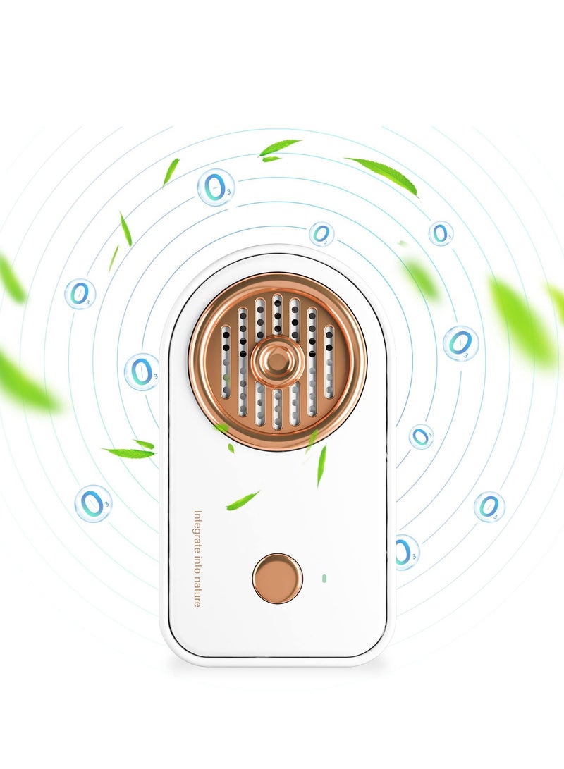 KASTWAVE مزيل الروائح الكريهة للثلاجة، مزيل روائح الثلاجة الصغير بمنفذ USB، مزيل روائح الثلاجة المحمول القابل لإعادة الشحن، للخزانة، والحيوانات الأليفة، والسيارة، يتفوق على صودا الخبز والفحم الخيزراني - Image 2