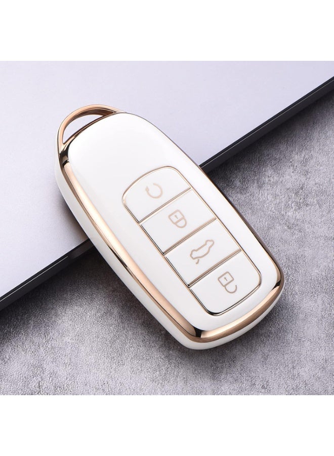 Service Zone 4 Buttons Nano Remote Key Cover For Chery - Image 1