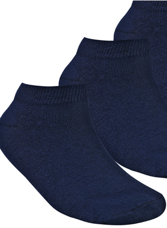 STITCH Kid's Pack of 3 Lycra Ankle Casual Socks  - Image 3