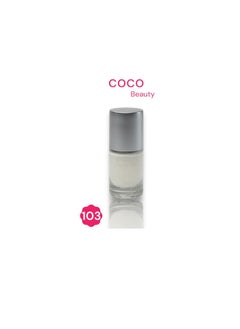 Coco Nail Polish ( 103 White French ) 12ml  - Image 1