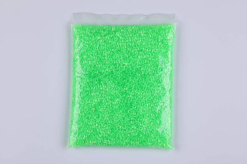 Gintoaria 10000 pcs/Pack Wedding Table Scatter Confetti Crystals Acrylic Diamonds Vase Fillers 4.5 mm Rhinestones for Wedding, Bridal Shower, Vase Beads Decorations (Grass Green) - Image 5