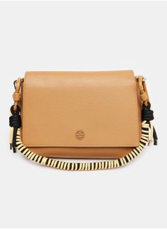 Press Button Closure Shoulder Bag With Adjustable Handle