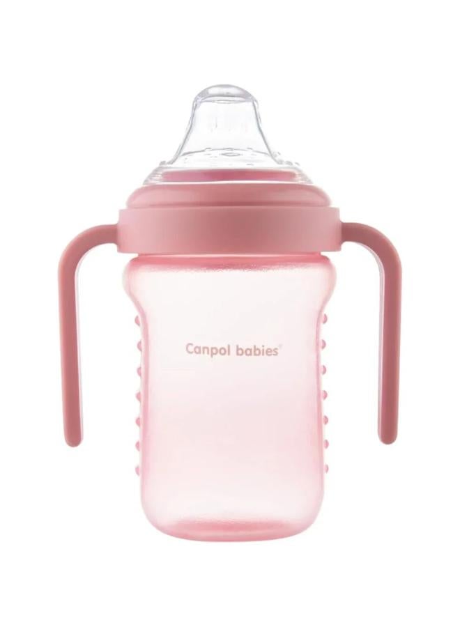 Canpol Babies Anti-Spill Cup Including Silicone Spout - 220ml - Image 2
