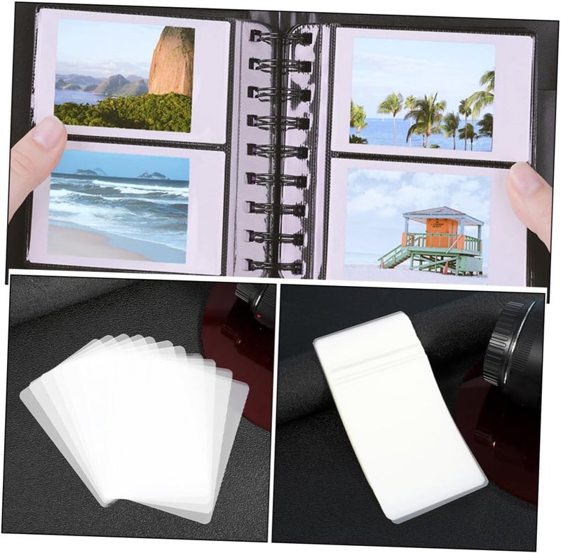 CHILDWEET 100pcs Thermal Lamination Photo Laminating Film High Transparency Laminating Film for Photos Documents Certificates - Image 3