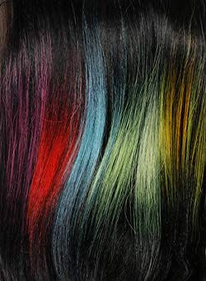 Zury Sis Beyond Synthetic Hair Laced Front Wig - BYD LACE H CRIMP 16 (TIEDYE PARADE) - Image 4