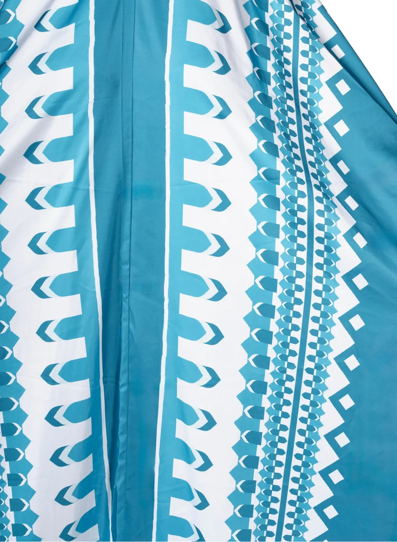 Sabr 'Manama' Prayer Dress, Blue