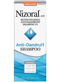 Nizoral Ad Ketoconazole Antidandruff Shampoo 4 Ounce (Pack Of 2)  - Image 1