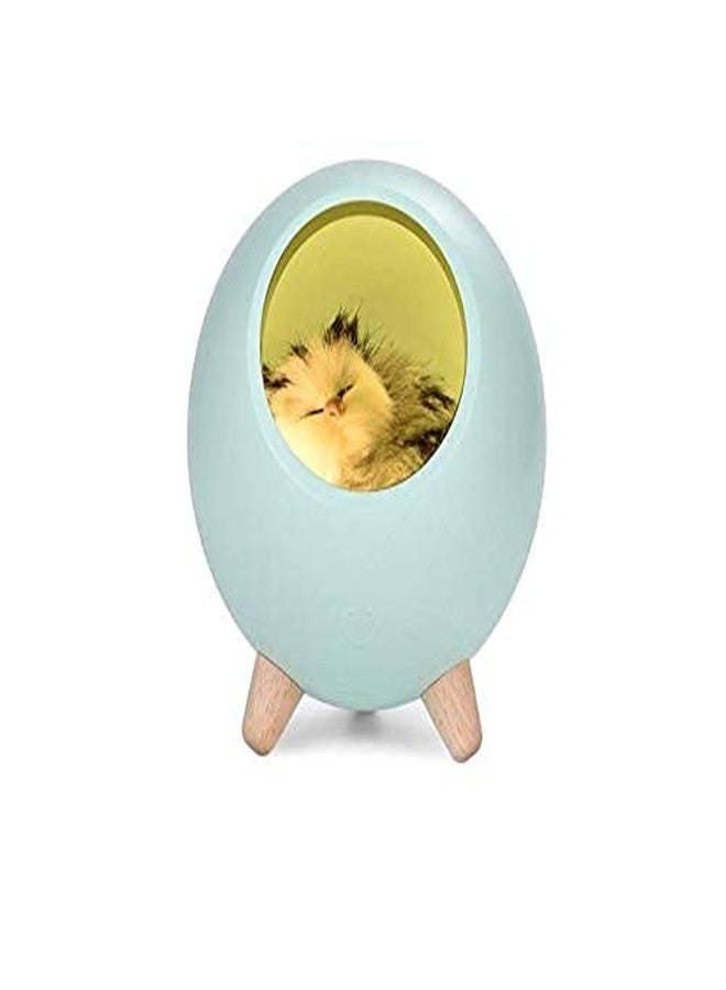 Ostin Kids Cat Night Light Stepless Dimming Touch Control Cute Little Pet House Atmosphere Light Sleeping Lamp for Bedroom Table Nursery Baby Gift (Green) - Image 4