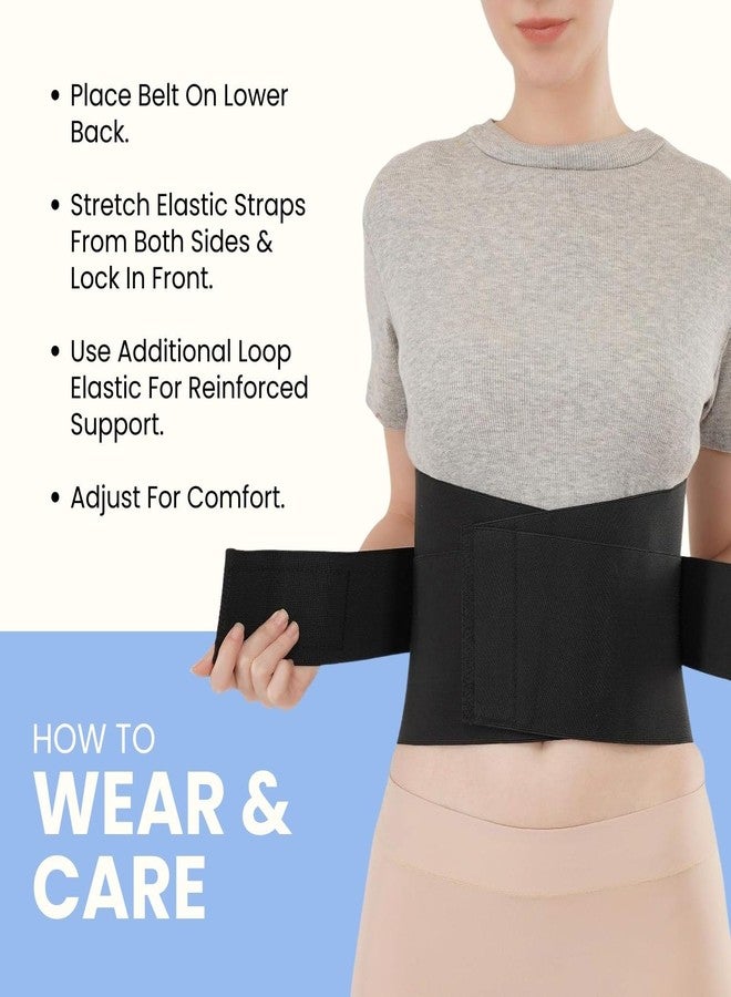 aktive support Lumbo Sacral Support Belt | Waist & Back Support Belt for Lumbar Pain, Slip Disc, Spondylitis, Low Backache | Enhance Back Posture for Men & Women (XL) - Image 4