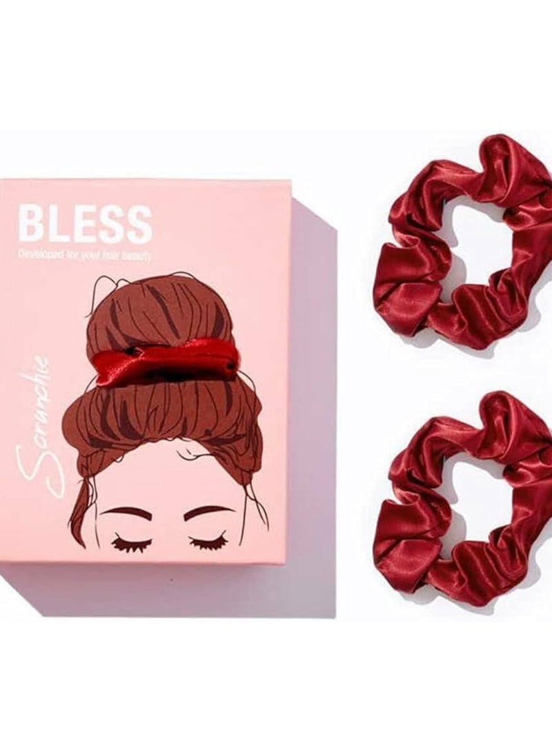 بليس مجموعة ربطات شعر مارون 2 قطعة