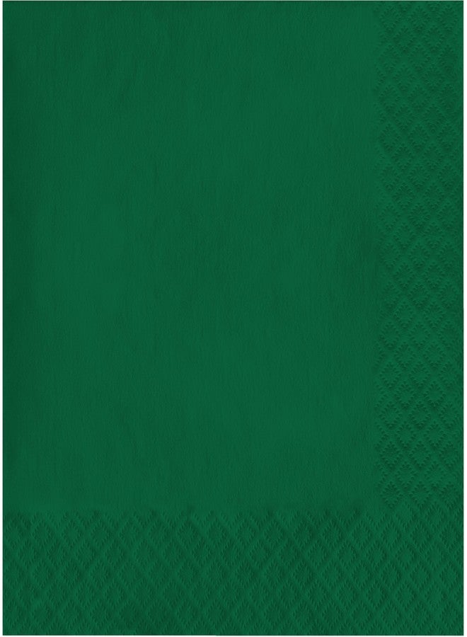 كرييتف كونفيرتينج منديل غداء بلون أخضر غامق، طبقتان، سادة - Image 1