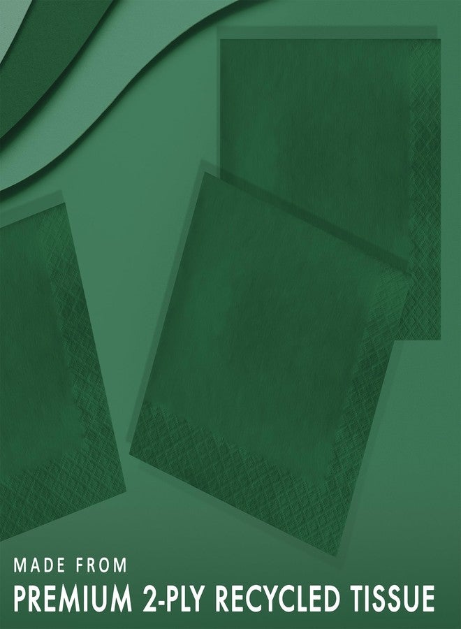 كرييتف كونفيرتينج منديل غداء بلون أخضر غامق، طبقتان، سادة - Image 2